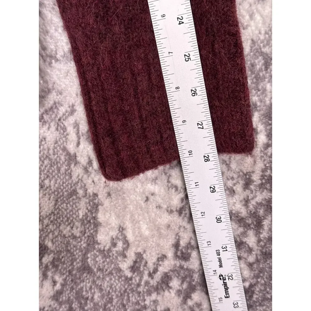 Banana Republic Sweater Medium Mens Alpaca Wool Roll Crewneck
